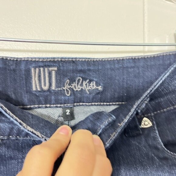 Kut From the Kloth Bermuda Jeans Shorts Size 2 - Picture 2 of 6